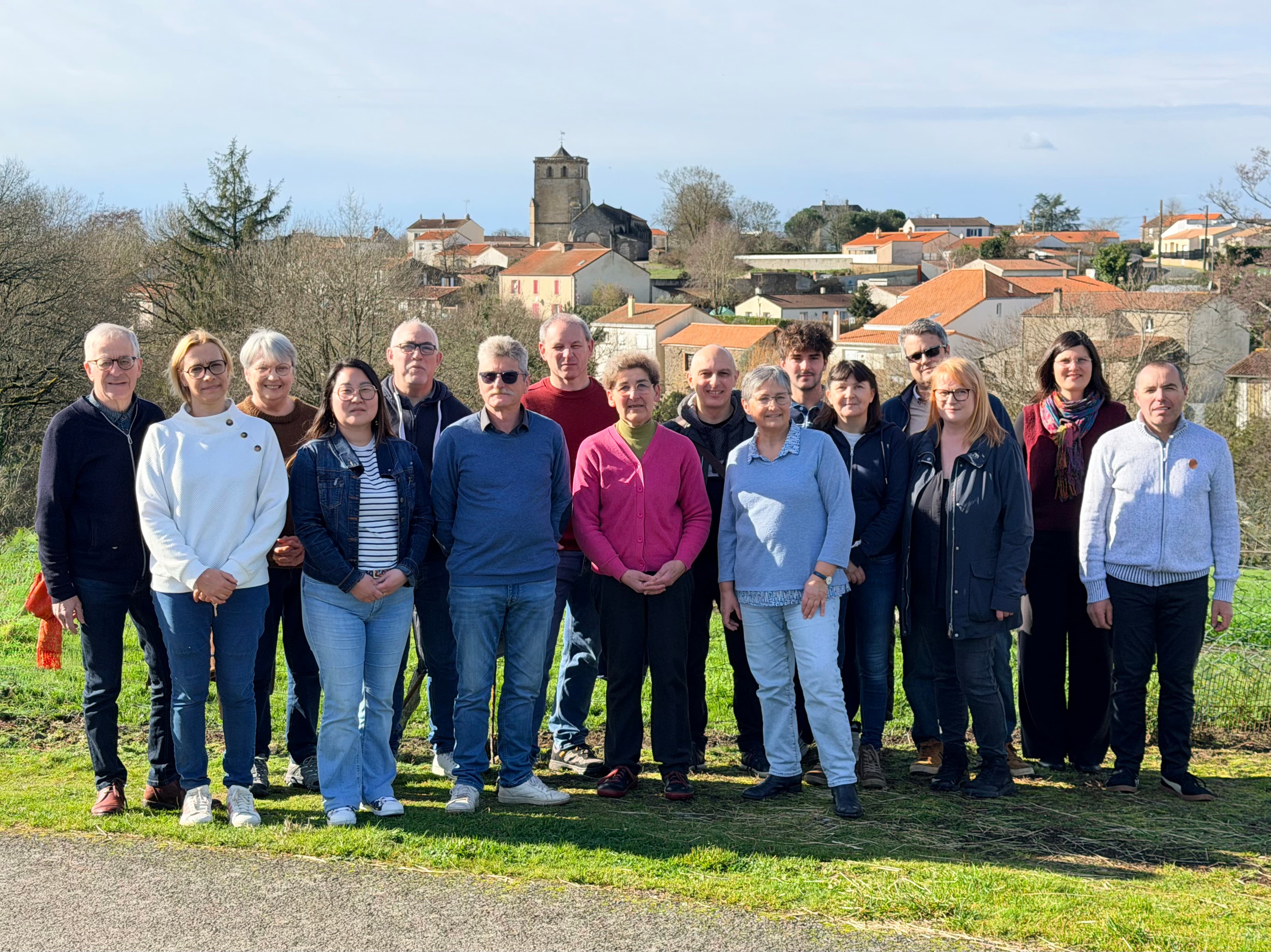 L'équipe Agissons pour un nouvel élan